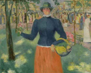 Studio di una venditrice di fiori, 1903
